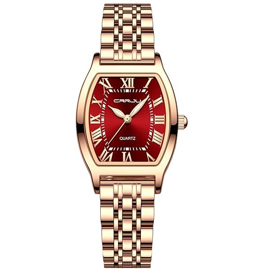 Наручний годинник CRRJU France Золотистий (3225), фото 1