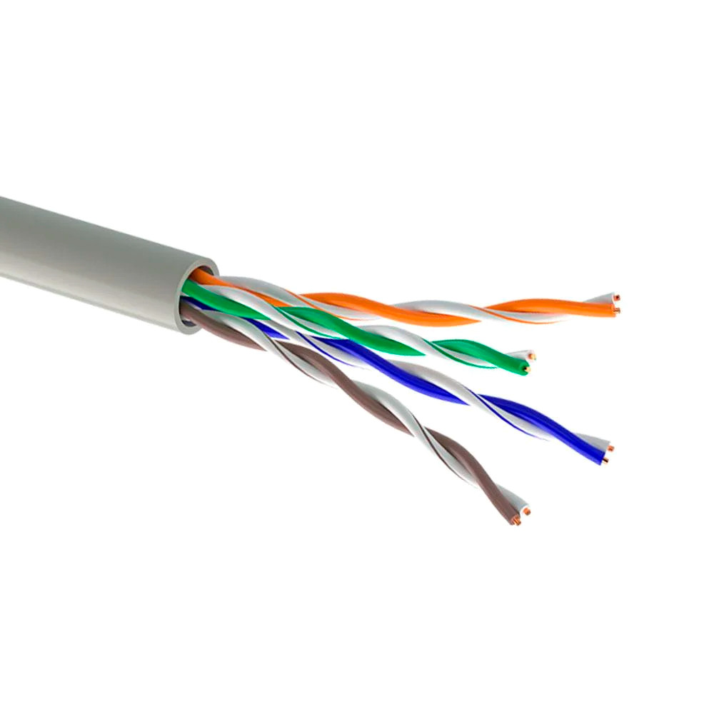 Кабель Одескабель КПВонг-HF-ВП (100) 4*2*0,49 (U/UTP-cat.5E LSOH), CU, для внутрішнього. робіт, 305 м.