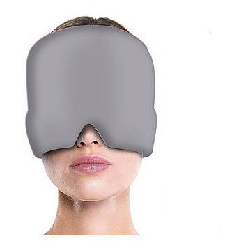 Шапка з холодним компресом No Brand Сіра