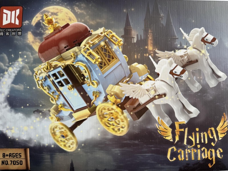 Конструктор 7050 Flying Carriage «Летюча карета Хогвартс Гаррі Поттер», 712 деталей, фото 1