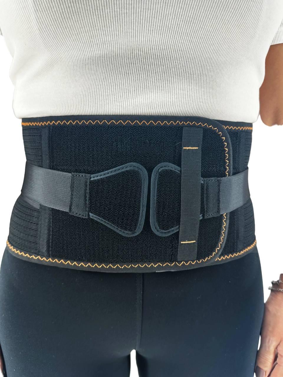 Бандаж на поперековий відділ хребта MED1 TJ-413 (1) XL Black, фото 1