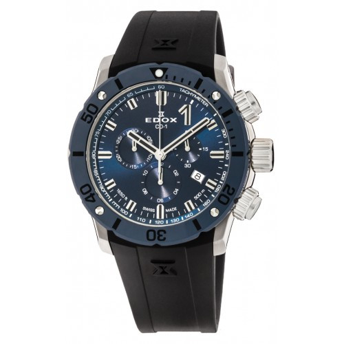 Годинник Edox Class 1 Chronograph 10221 3BU7 BUIN7, фото 1