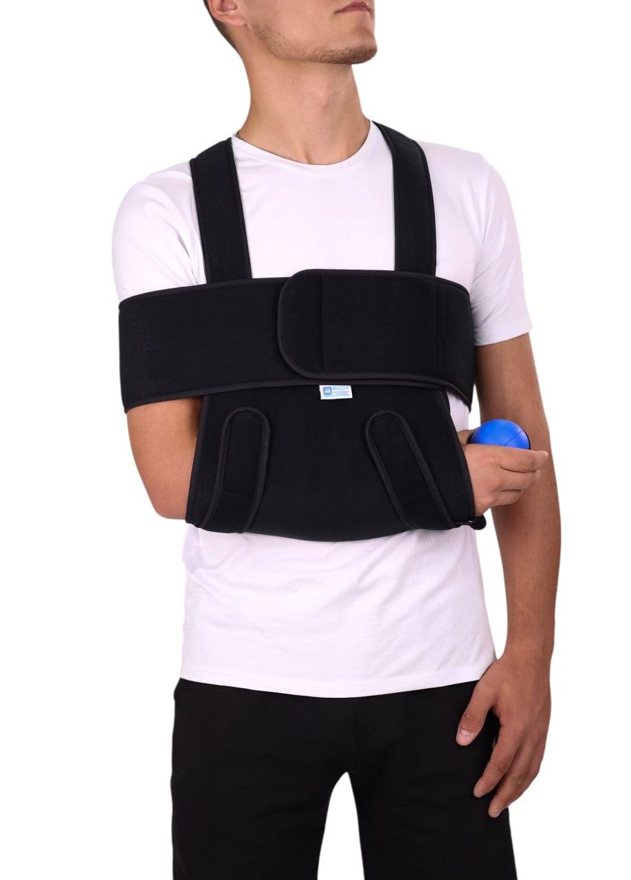 Бандаж підтримувальний руки MED1 TJ-306 (1) Універсальний Black, фото 1