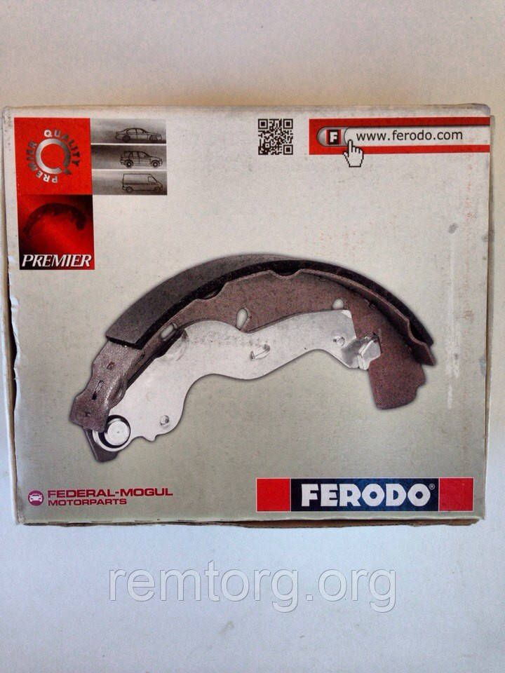 Колодки гальмівні, барабанні (пр-во FERODO), FSB639