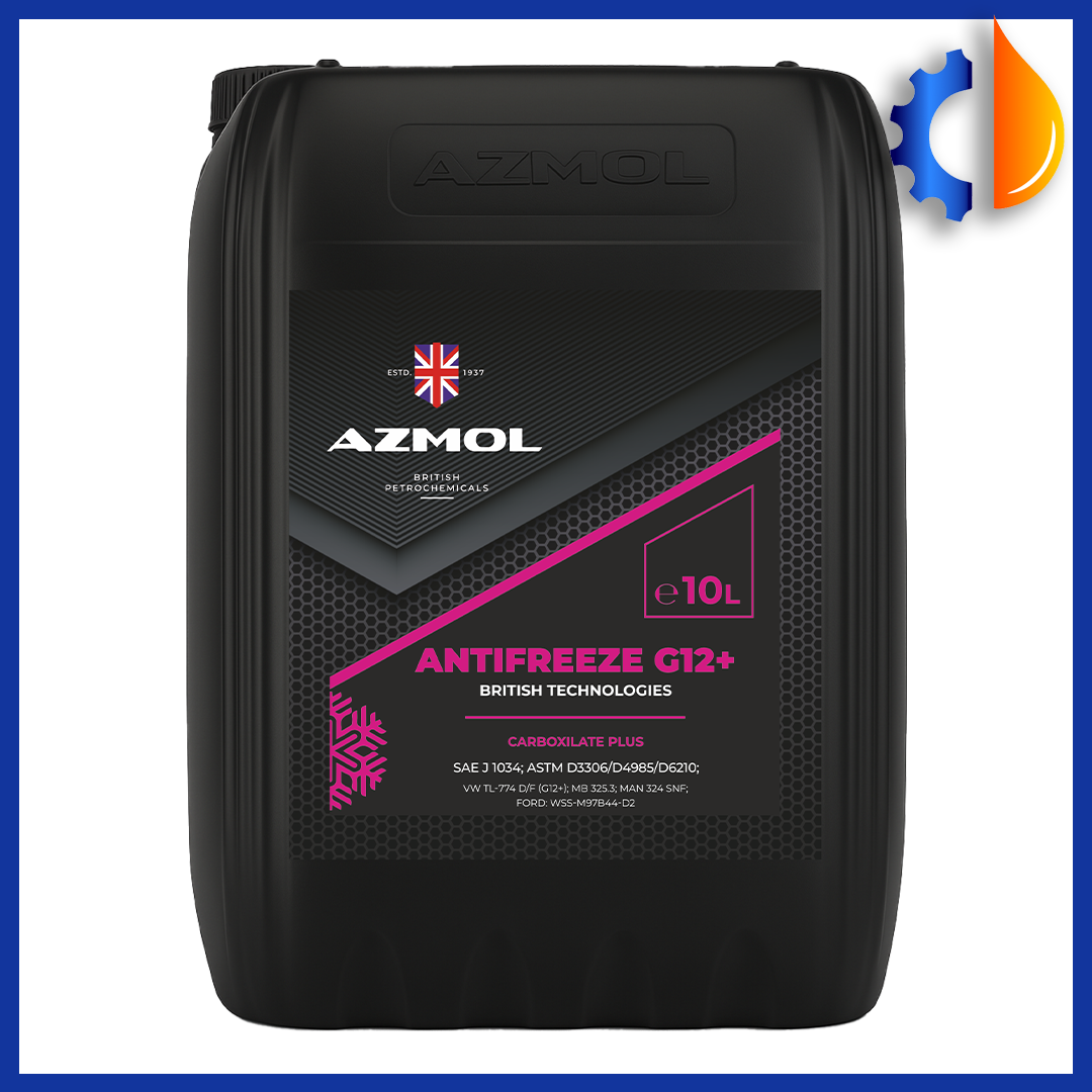 Рідина охолоджуюча Antifreeze G-12 Plus Azmol для автомобіля 20 л, якісний червоний антифриз для авто, фото 1