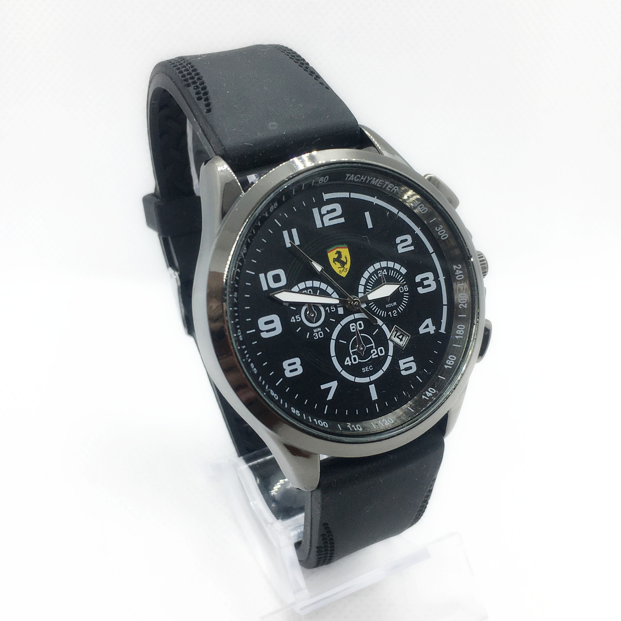 Наручний годинник чоловічий No Brand Ferrari Чорний (IBW304B), фото 1