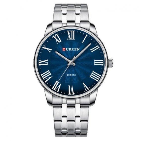 Годинник чоловічий наручний Curren Greece Сріблястий, фото 1