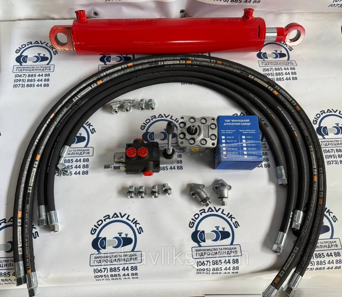 Гідравлічний комплект для дровокола 100.50.500.800 ПП-40, фото 1