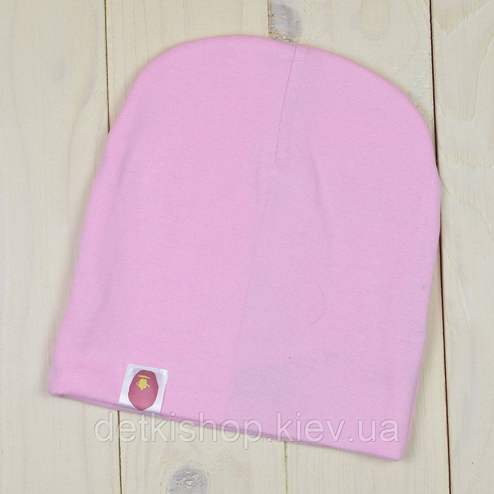 Дитяча шапочка Bape Kids світло-рожева, розмір 44-52 см, фото 1