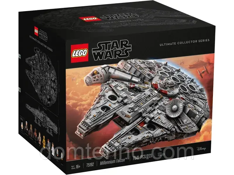 Конструктор LEGO Star Wars Сокіл Тисячоліття 75192 / LEGO Star Wars 75192 Millennium Falcon, фото 1