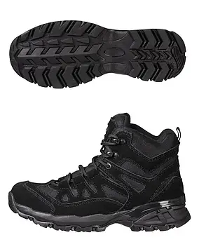 Тактичні черевики Mil-Tec Trooper 12824002 Squad 5 43 Чорний (1824918431)