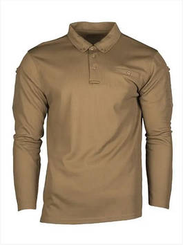 Тактична сорочка-поло Mil-Tec Tactical Quickdry d/r 10962019 3XL Койот