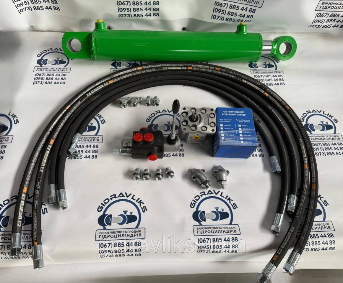 Гідравлічний комплект для дровокола 100.60.500.830 ПП-50 (професійний), фото 1