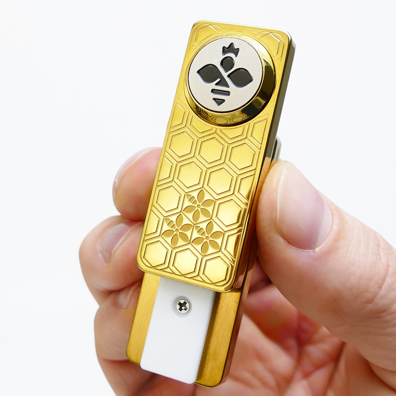 Металевий Антистрес Слайдер Honey Fidget Toy колір Золото (01590), фото 1