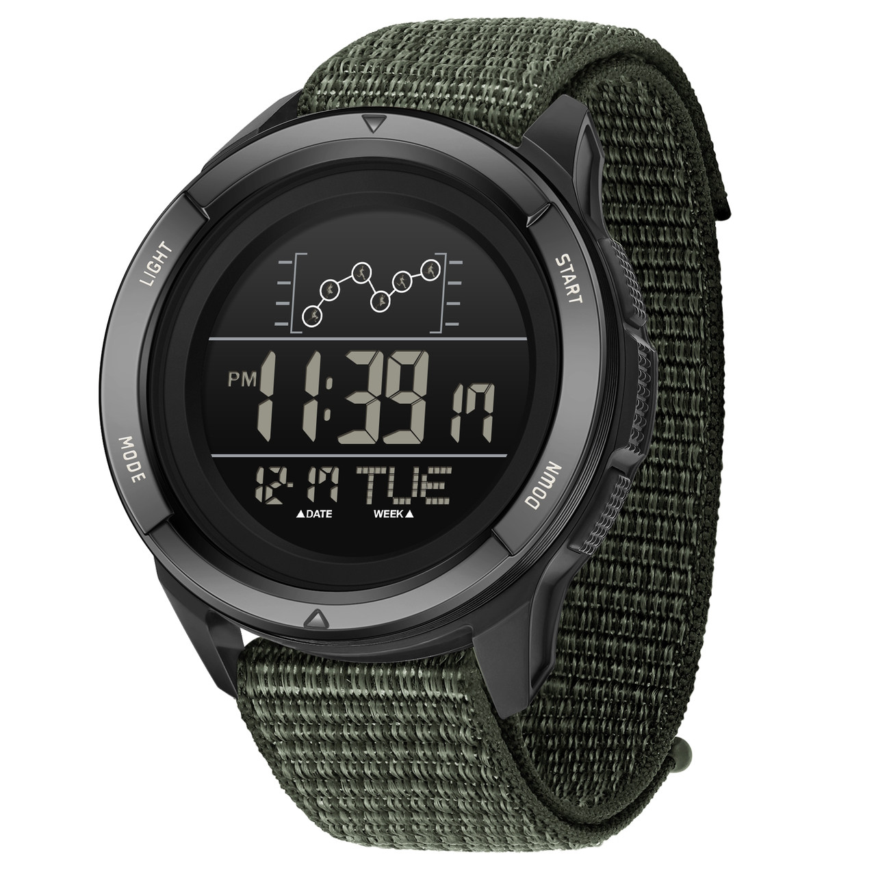 Наручний годинник чоловічий Sanda Cricket Чорний (3607), фото 1