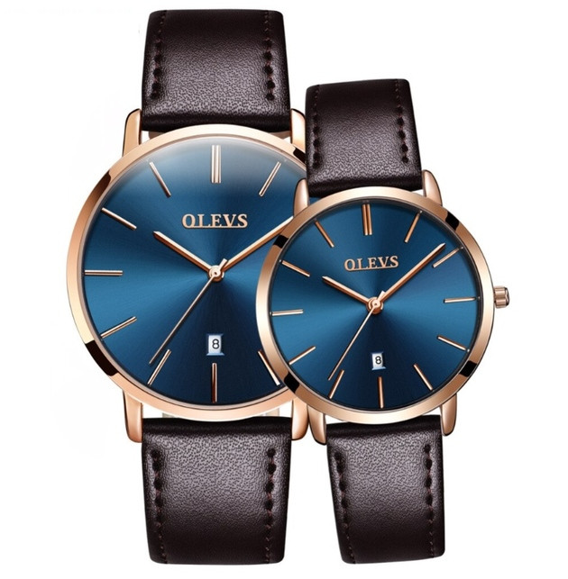 Наручний годинник Shengke Uni Couple Золотистий 2 шт (3372), фото 1