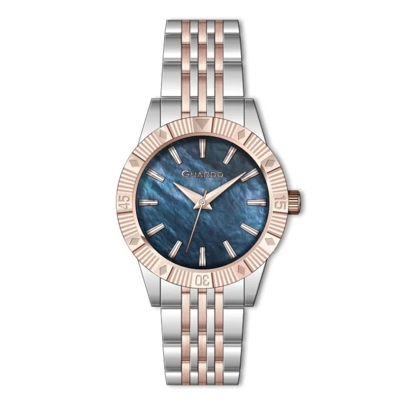 Жіночий годинник Guardo 5790381 Золотисто-сріблястий (012807-3), фото 1