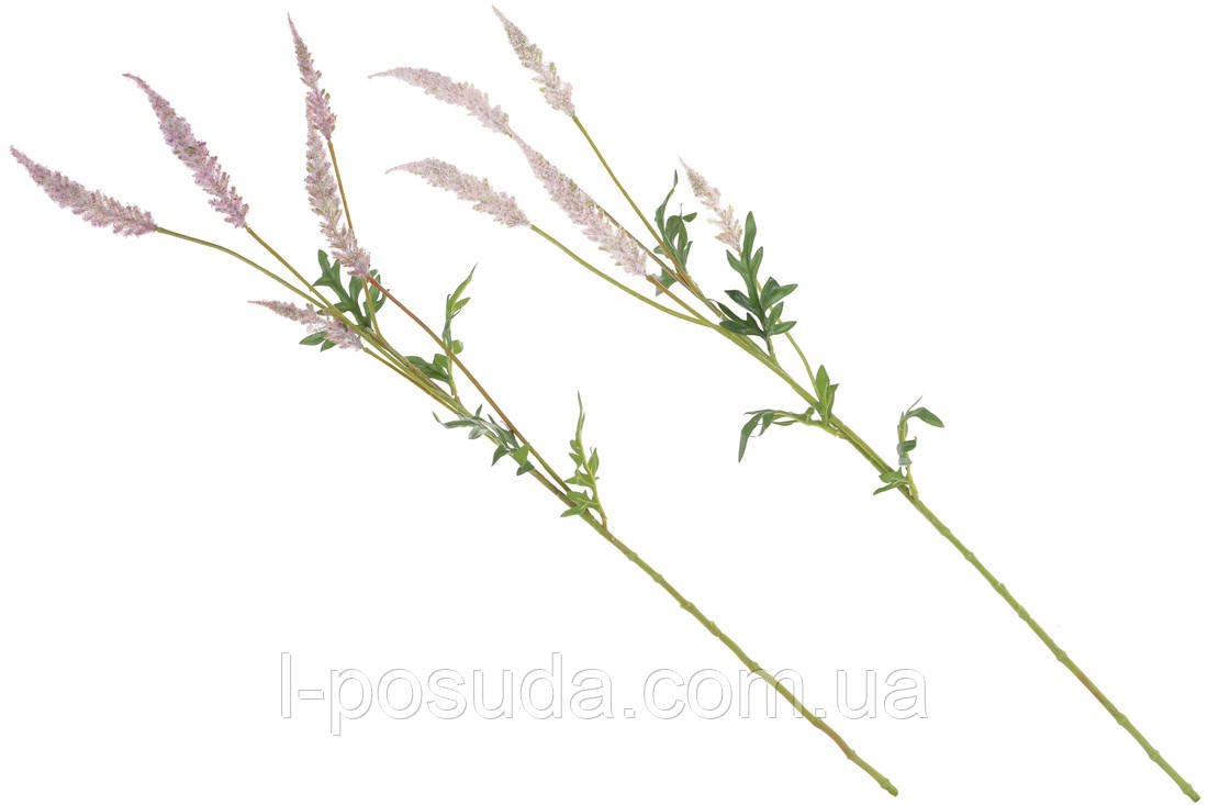 Гілка астильби декоративна 81 см рожева/лаванда, фото 1