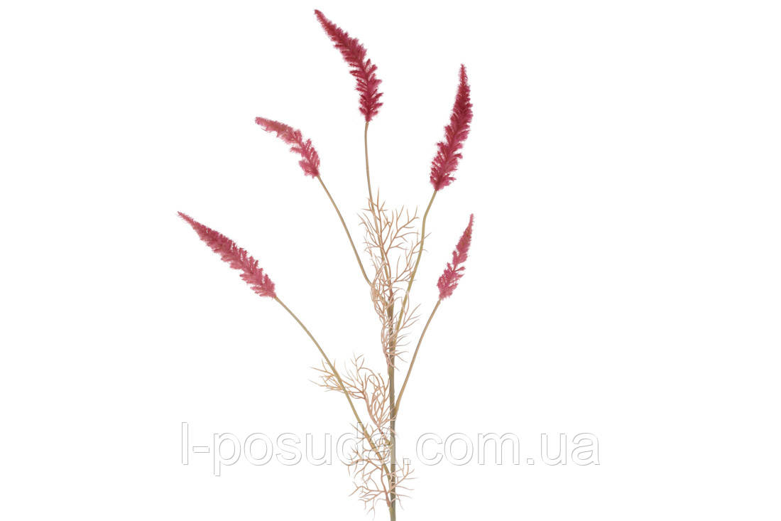 Гілка астильби рожева декоративна 82см, фото 1