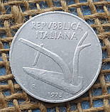 10 лiр 1973 року. Iталiя, фото 2