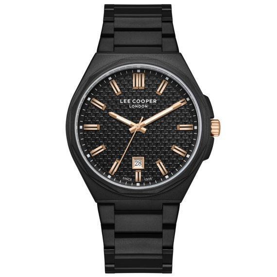 Годинник чоловічий водостійкий наручний Lee Cooper Knight Чорний (2493722168), фото 1