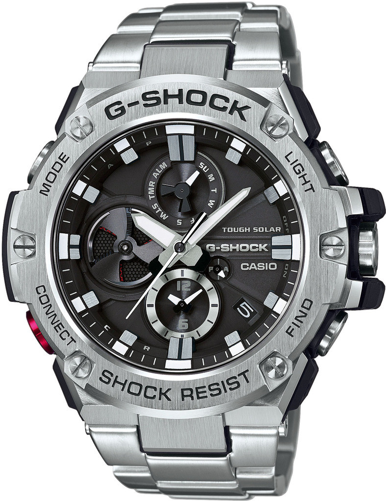 Наручний годинник Casio G-SHOCK GST-B100D-1AER Сріблястий, фото 1