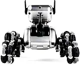 Робот собака на радіокеруванні 25х16х17см з музикою + Пульт / Трюкова / Інтерактивний Stunt Robot Dog, фото 2