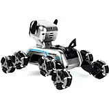 Робот собака на радіокеруванні 25х16х17см з музикою + Пульт / Трюкова / Інтерактивний Stunt Robot Dog, фото 7