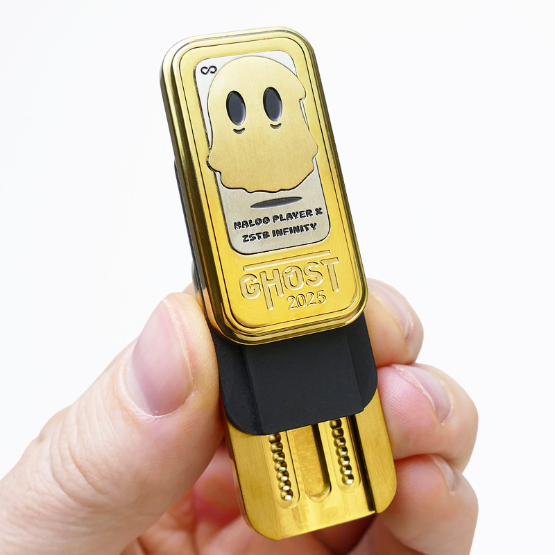 Металевий Антистрес Слайдер Ghost Fidget Toy колір Золото (01591)