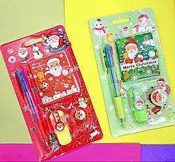 Набір блокнот і ручка мініформат Нового року