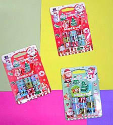 Стрічка декоративна 9 шт. клейка Новорічна