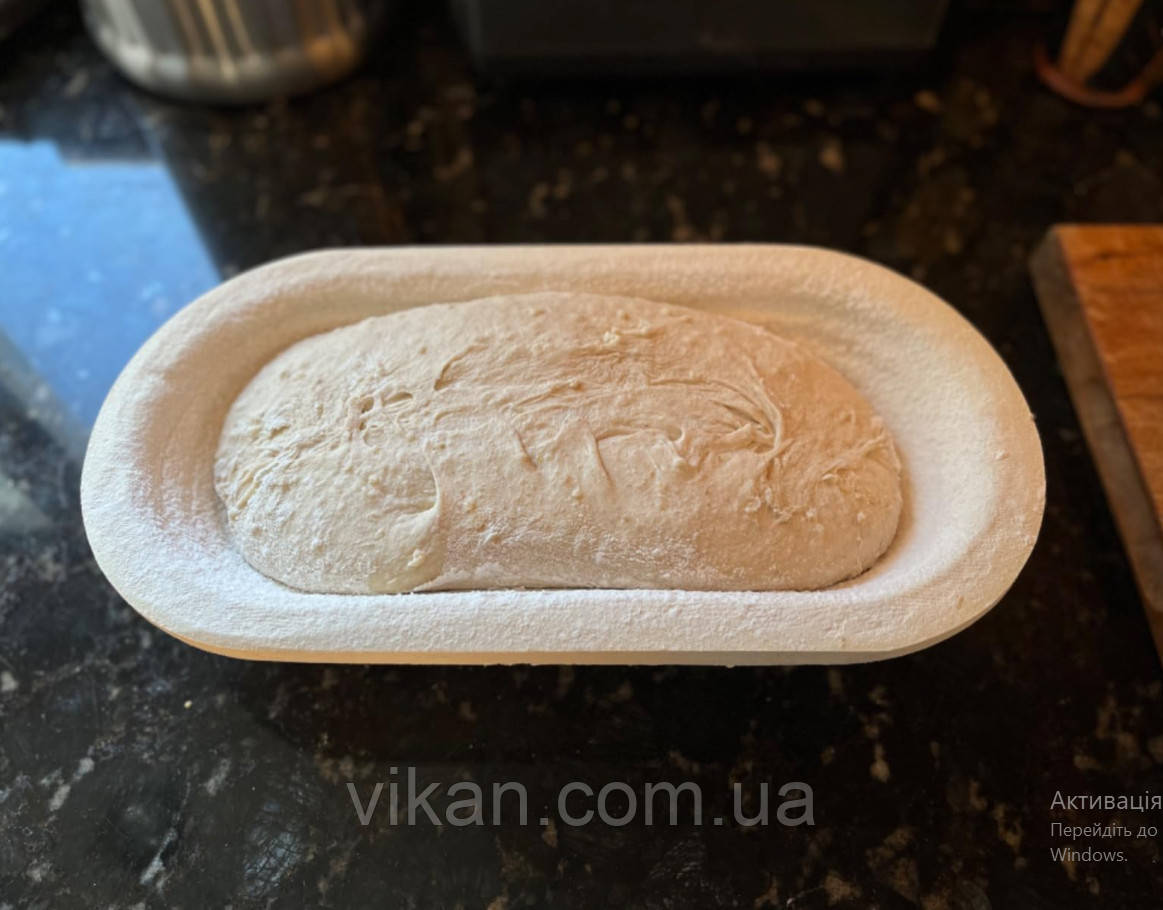 Форма для відстоювання тіста з ялинової целюлози овал (29см) на 0,75г, фото 1