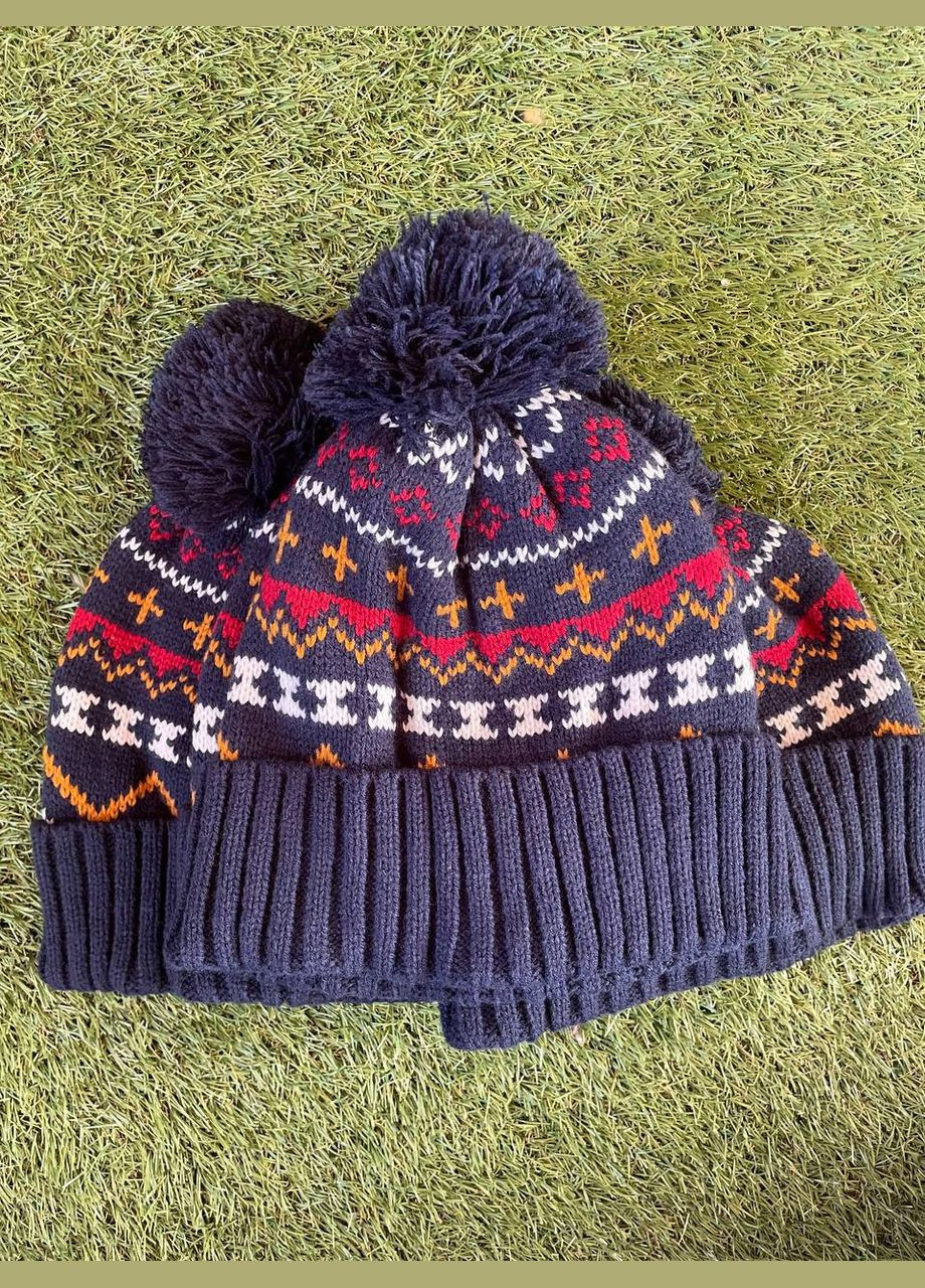 Жіноча зимова шапка з візерунками C&A, фото 1