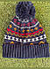 Жіноча зимова шапка з візерунками C&A, фото 2