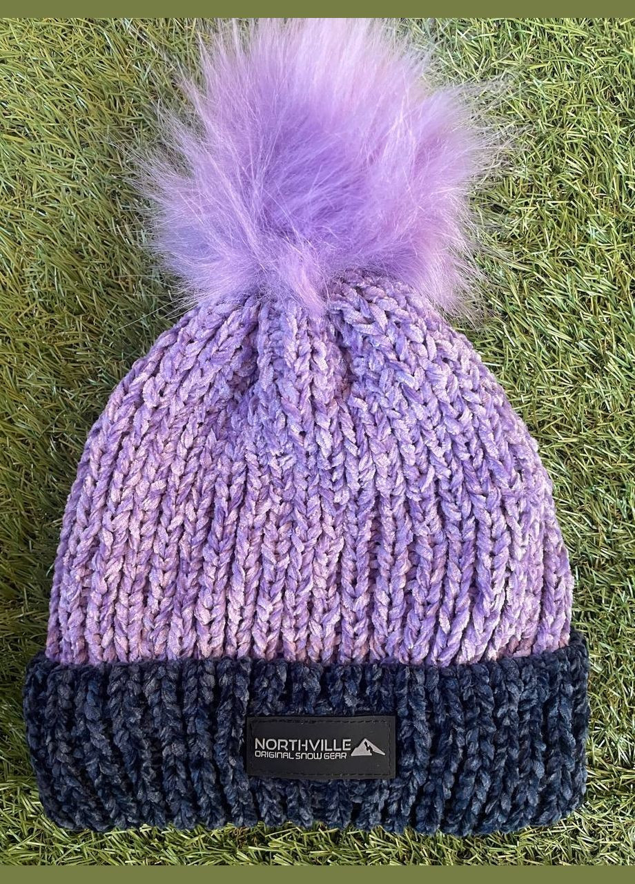 Шапка тепла з грубого в'язання на дівчинку C&A на зріст 98-104, фото 1