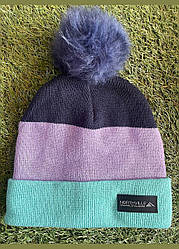 Шапка на дівчинку з балабоном C&A на зріст 98-104