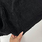 Хутро Тедді, колір чорний, фото 4