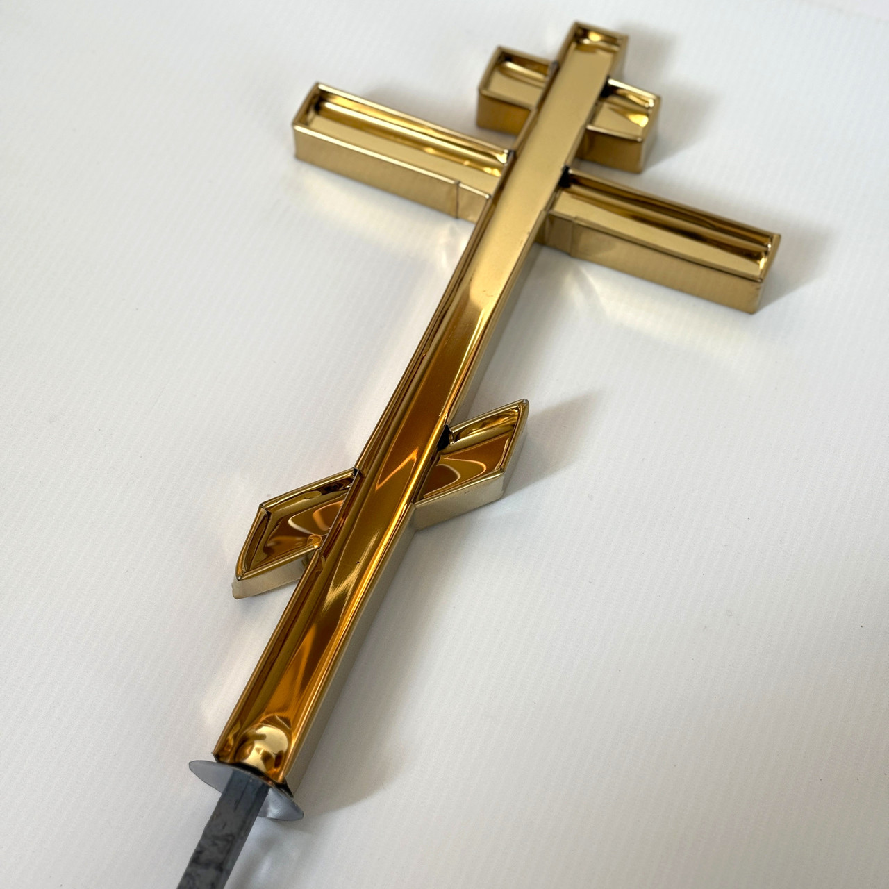 Малі хрести для храмів і каплиць з булату 30 см, фото 1