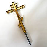 Малі хрести для храмів і каплиць з булату 30 см, фото 2