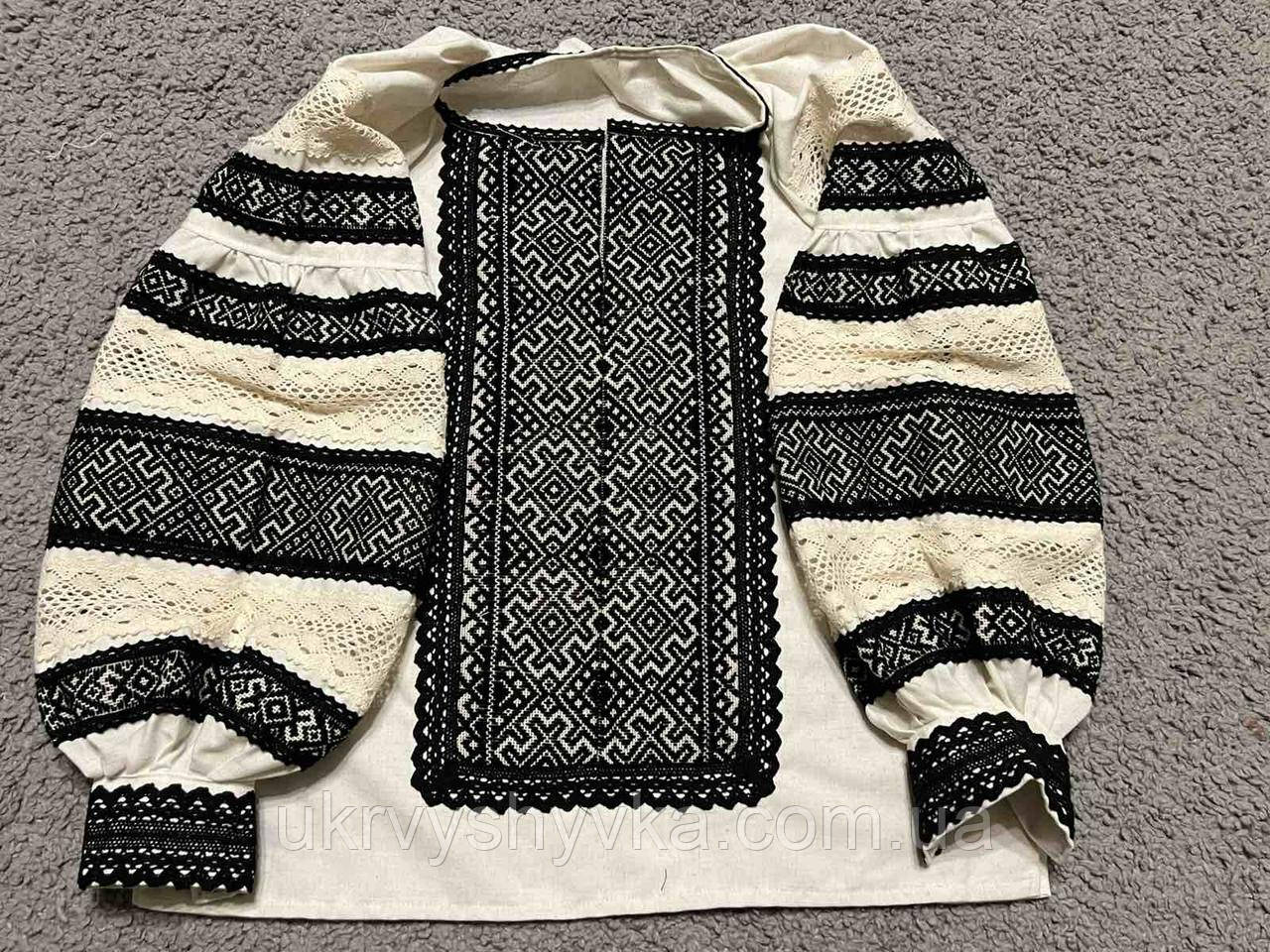 Сорочка вишита ручна вишивка “Берегиня Чорна”, фото 1