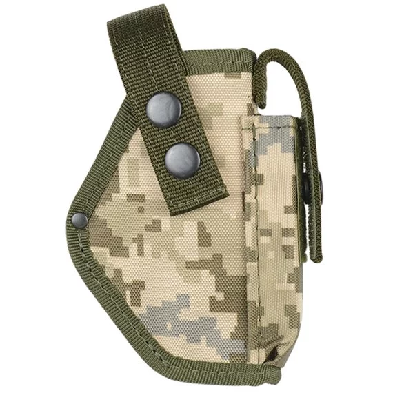 Кобура поясна ПМ з чохлом під магазин (oxford 600d, піксель)