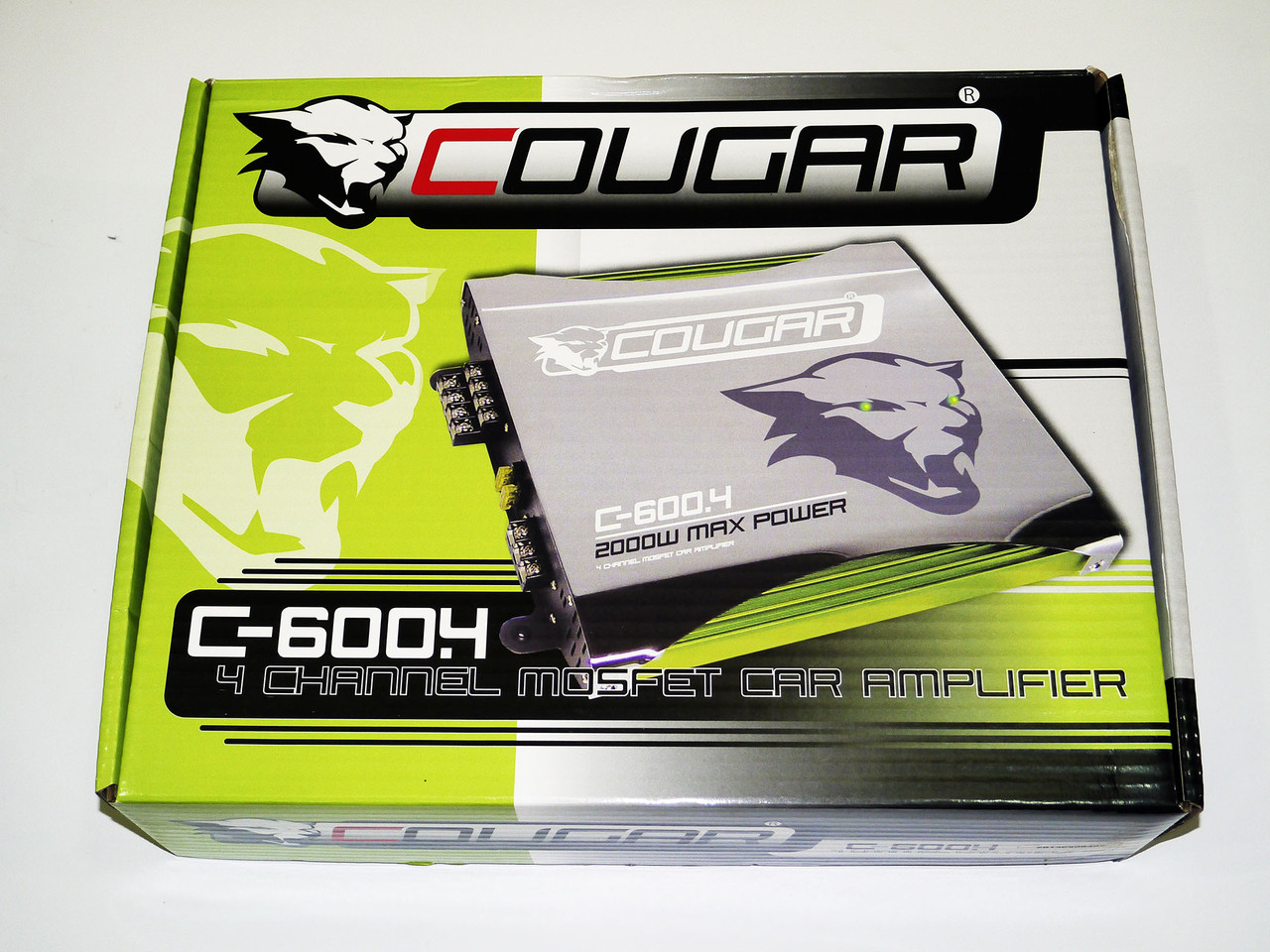 Підсилювач Cougar 600.4 2000Вт 4-х канальний