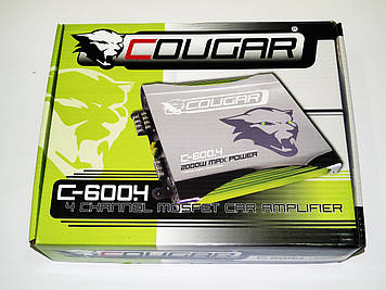 Підсилювач Cougar 600.4 2000Вт 4-х канальний
