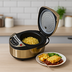 УЦІНКА! Мультиварка Rainberg Rb-6207 З Фритюрницею, 12 Програм (Вм'ятина на корпусі 3137)