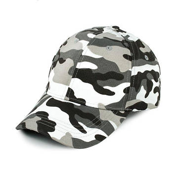 Бейсболка Beni'qe Камуфляж Чорно-білий (25426)
