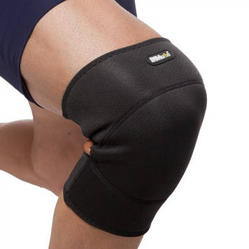 Наколінник із неопрену еластичний (1 шт.) MUTE 9087 Black (KL00173)