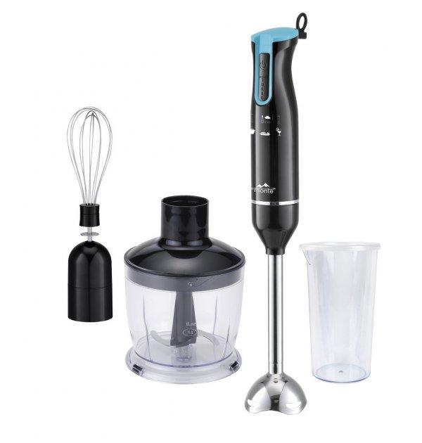 Блендер Monte MT-1905T Чорний з червоним (36644325), фото 1