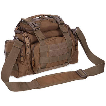 Сумка тактична багатоцільова через плече SILVER KNIGHT TY-09 Хакі