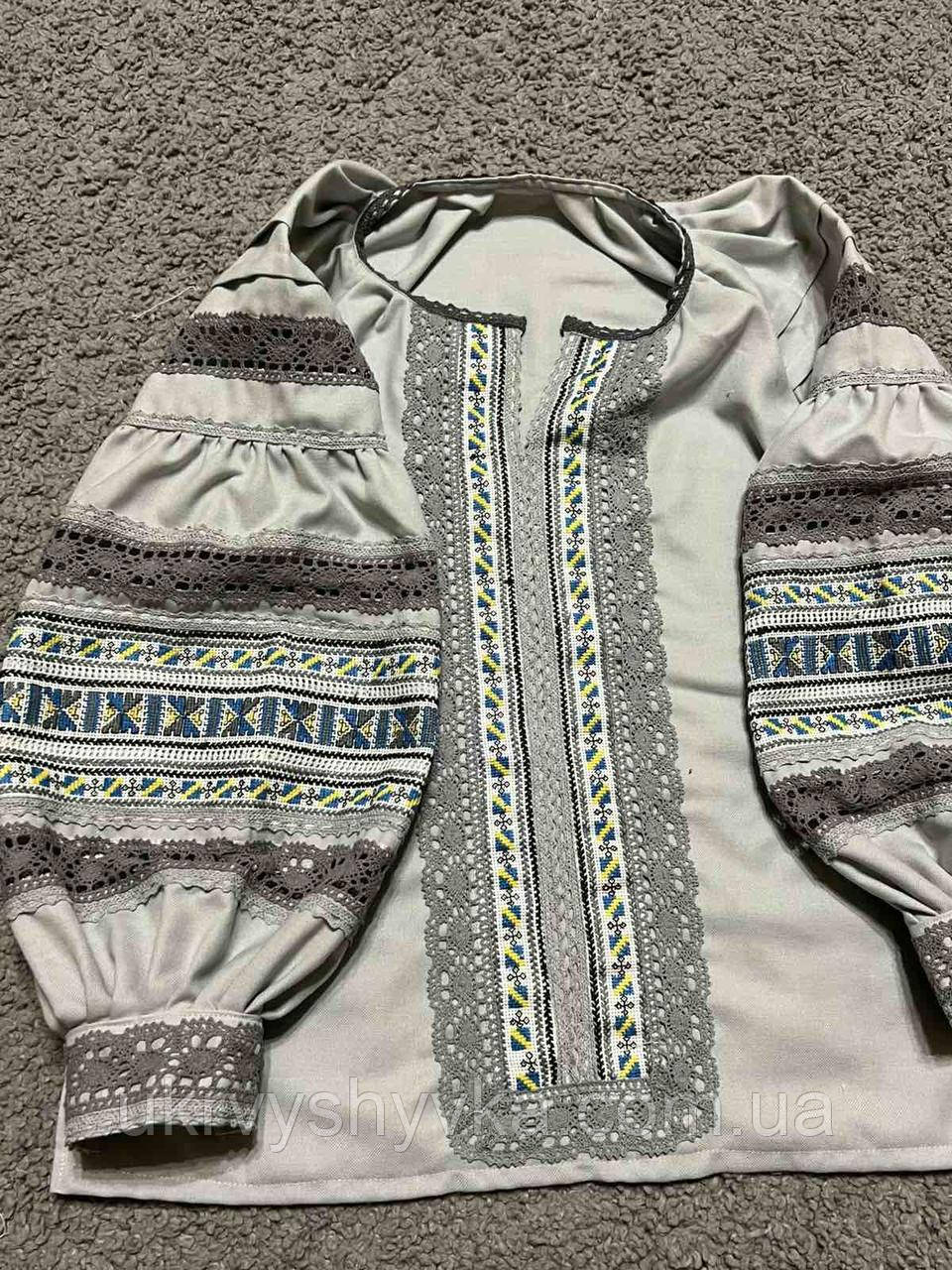 Жіноча вишиванка “Срібна гармонія”, фото 1