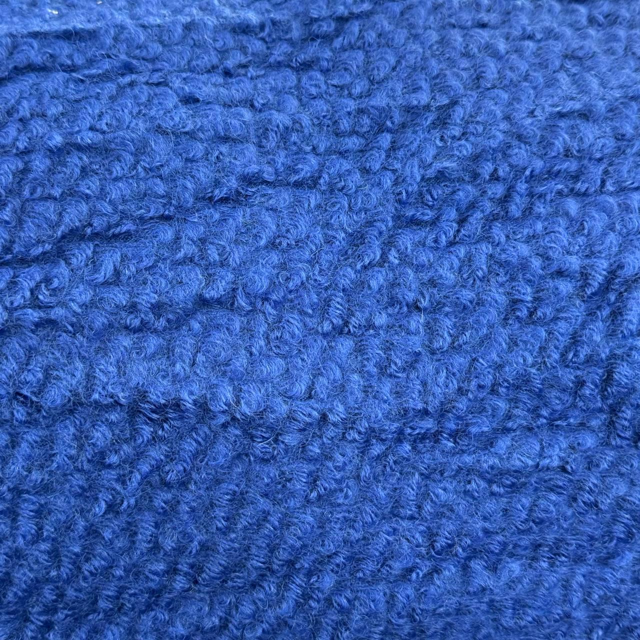 Пальтова вовна, колір королівський синій, фото 1